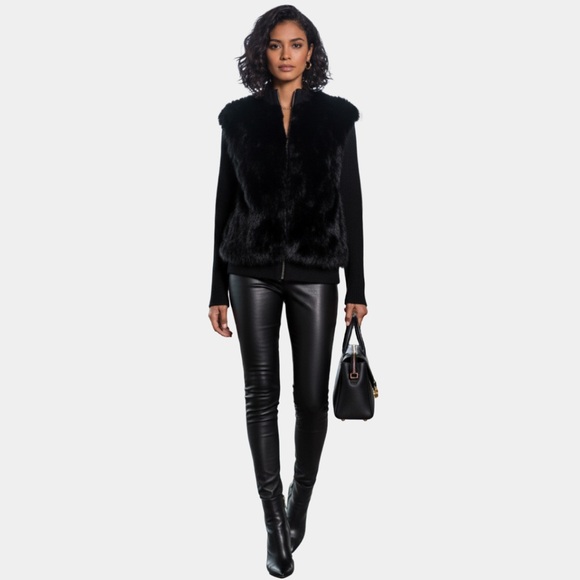 ADRIENNE LANDAU Rabbit Jacket - Picture 10 of 10